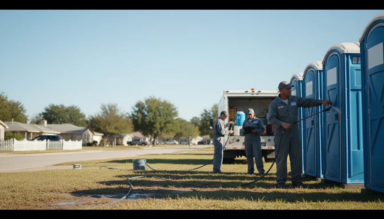Long-Term Portable Toilet Rental in Melville, LA near me